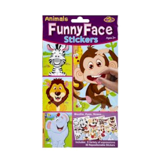 Funny Face Sticker Set